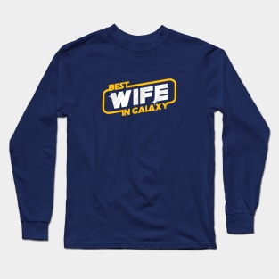 best wife in Galaxy Long Sleeve T-Shirt